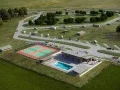 no limits motocross racing track club aerial rendering 3