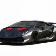 lambo sesto elemento marker style automotive illustration