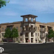 425 mills mixed use architectural rendering