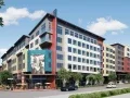 seattle mixed use exterior rendering 3