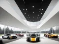 ai car museum interior