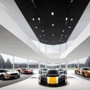 ai car museum interior