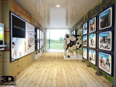  Dairy Trailer Interior Visualization 2