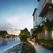 invesca florida condominium canal rendering